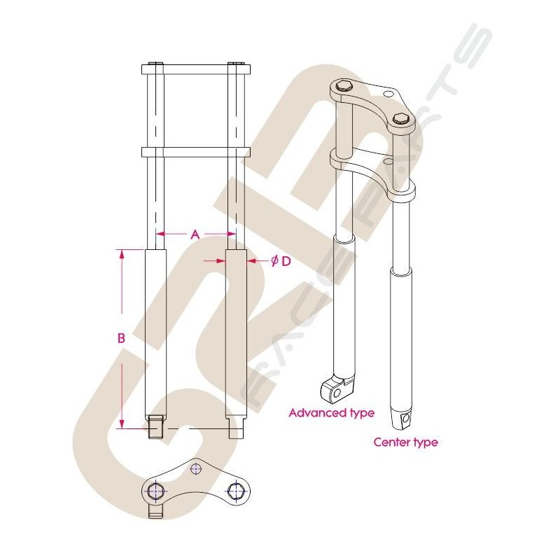 00 - BIKES LIST - MUDGUARD STAY