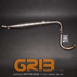 138- FANTIC 300 TITANIUM EXHAUST  WITH STANDARD FRAME