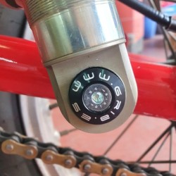88- SET 4 RONDELLES EN ALUMINIUM AVEC VIS M6